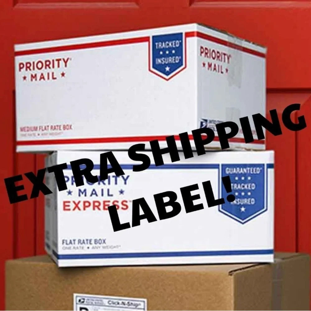 Extra shipping label - Picture 1 of 1